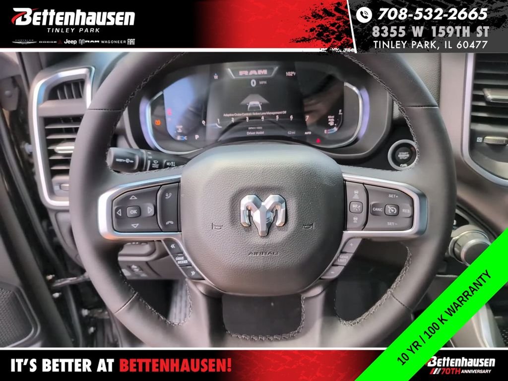 New 2026 Diamond Black Crystal Pearl-Coat Exterior Paint RAM Big Horn/Lone Star image 19