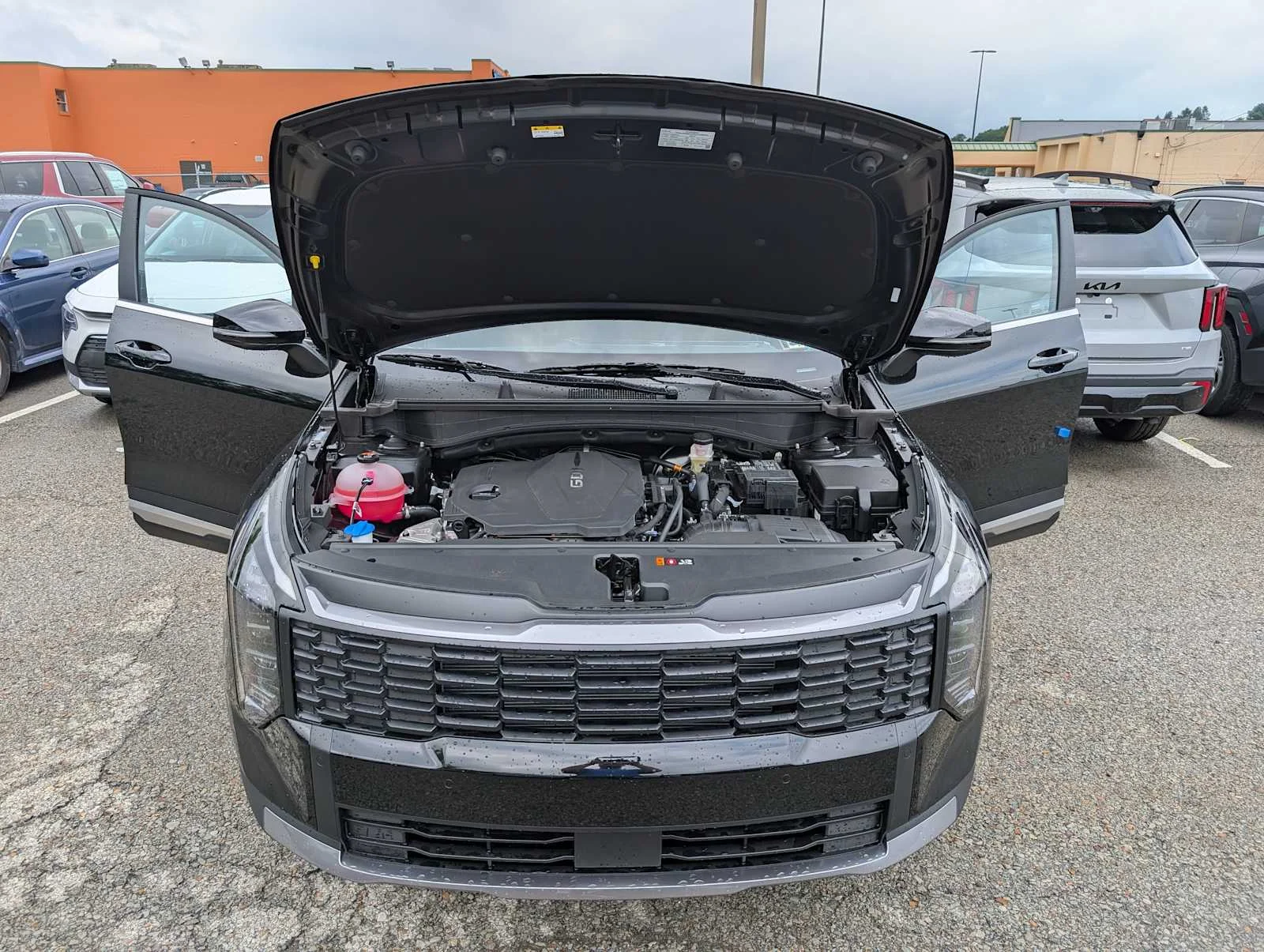 New 2026 Ebony Black Kia LX image 10