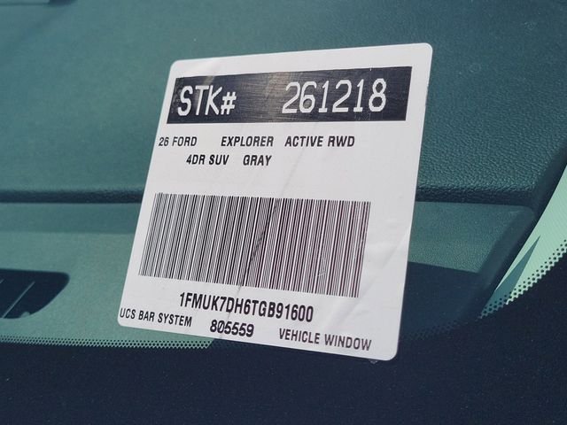 New 2026 Carbonized Gray Metallic Ford Active image 26