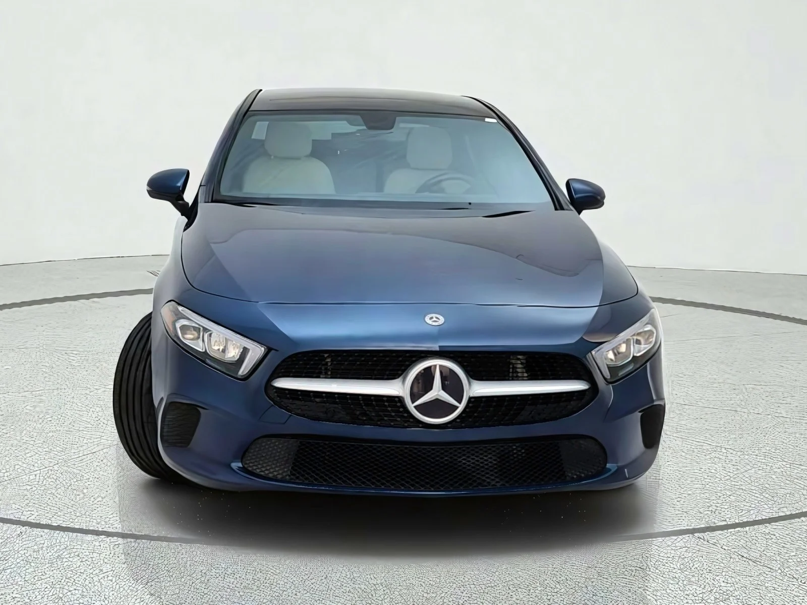 Used 2022 Denim Blue Metallic Mercedes-Benz A 220 image 3