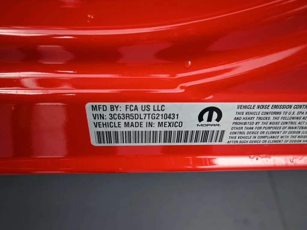 New 2026 Flame Red Clear-Coat Exterior Paint RAM Big Horn image 16