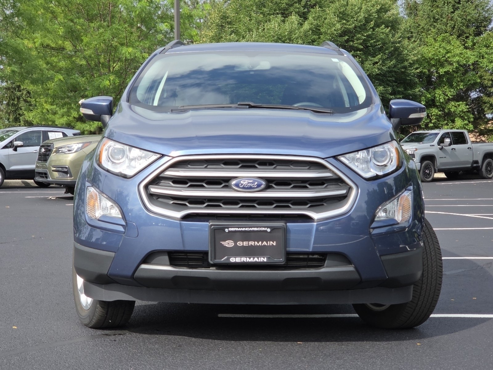 Used 2022 Blue Metallic Ford SE image 14