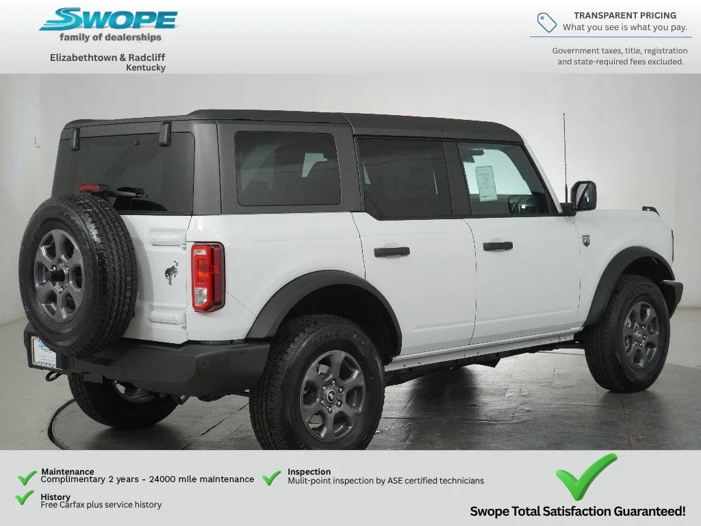 New 2025 Oxford White Ford Big Bend® image 4