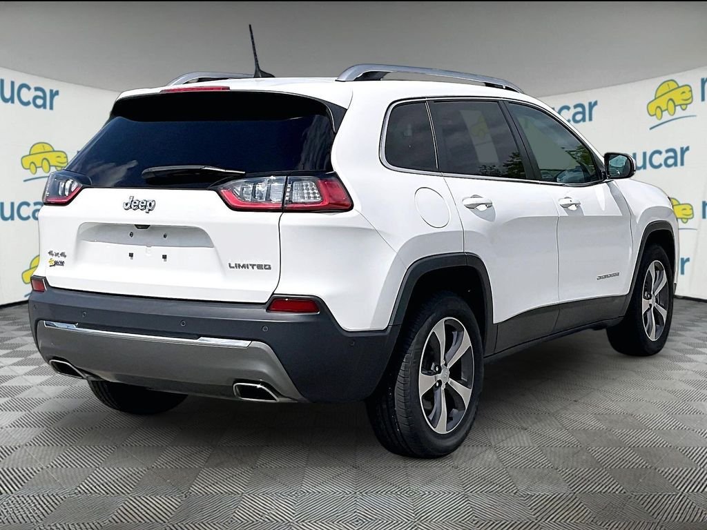 Used 2019 Bright White Clearcoat Jeep Limited image 6