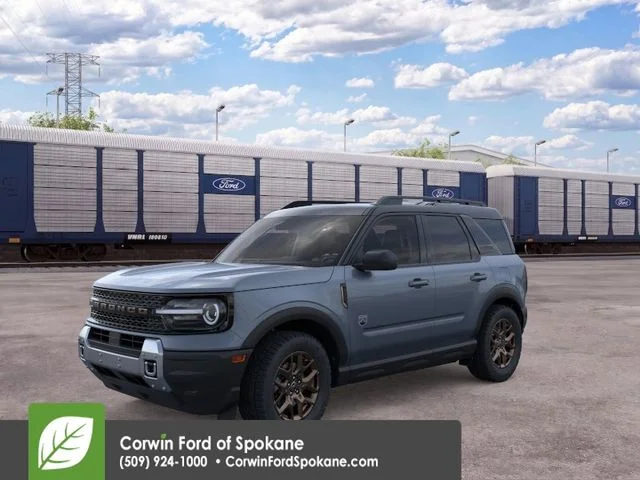 New 2026 Azure Gray Metallic Tri-Coat Ford Big Bend image 3