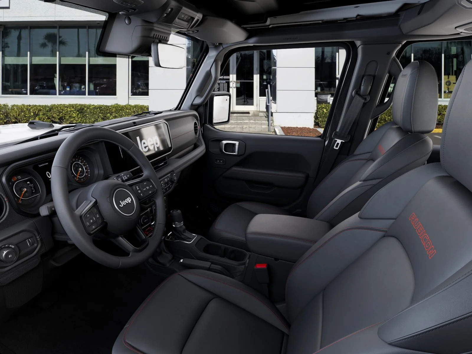New 2026 Granite Crystal Metallic Clear-Coat Exterior Paint Jeep Rubicon X image 51
