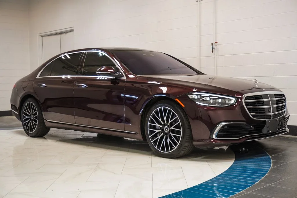 Used 2022 Red Mercedes-Benz S 580 image 5