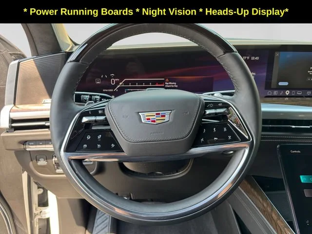 Used 2025 Crystal White Tricoat Cadillac Sport Platinum image 13