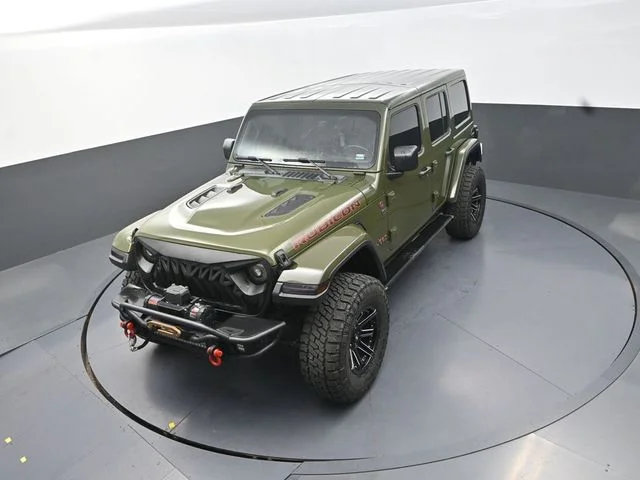 Used 2021 Green Jeep Unlimited Rubicon image 14