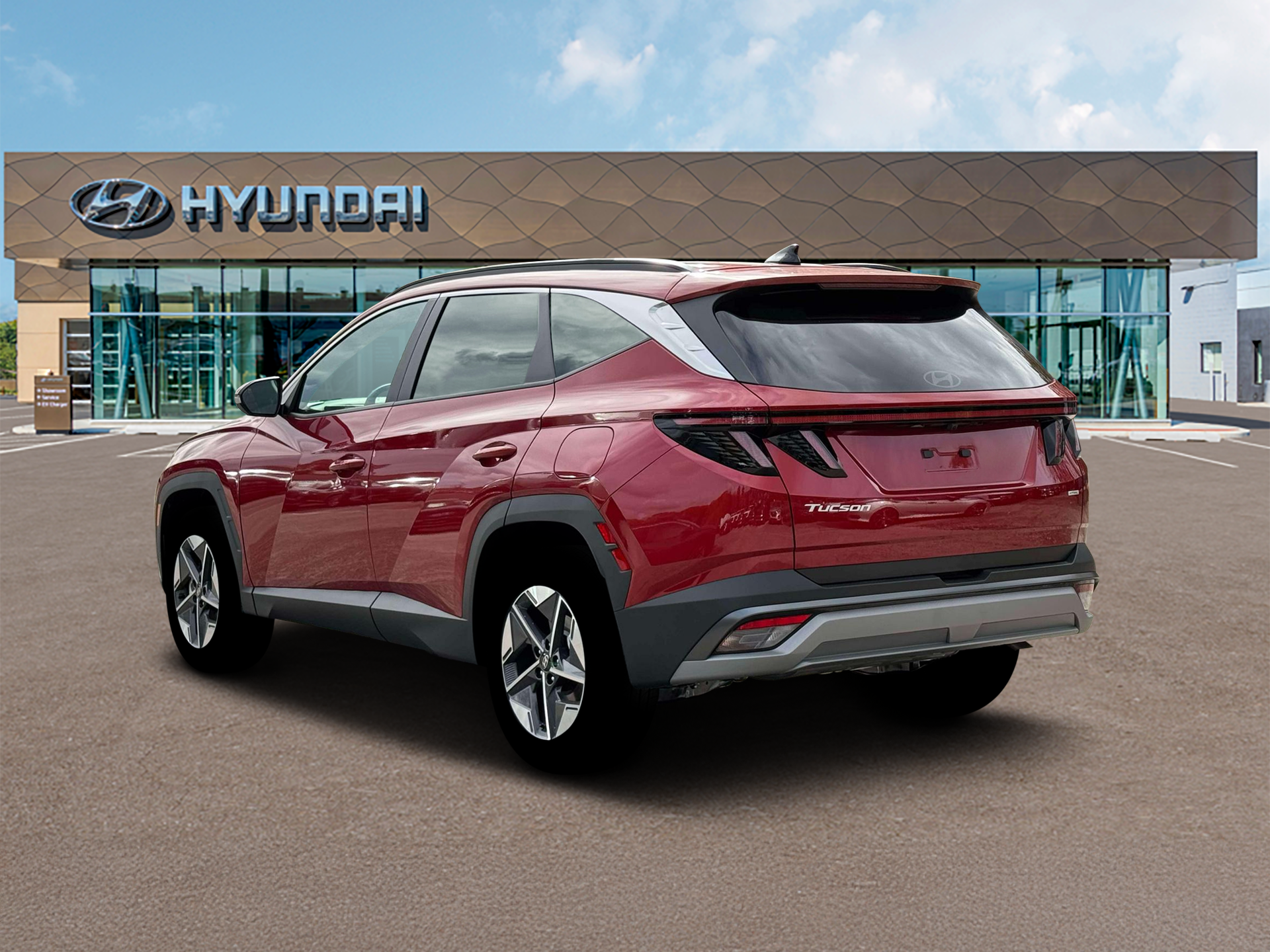 New 2026 Red Hyundai SEL Premium AWD image 5