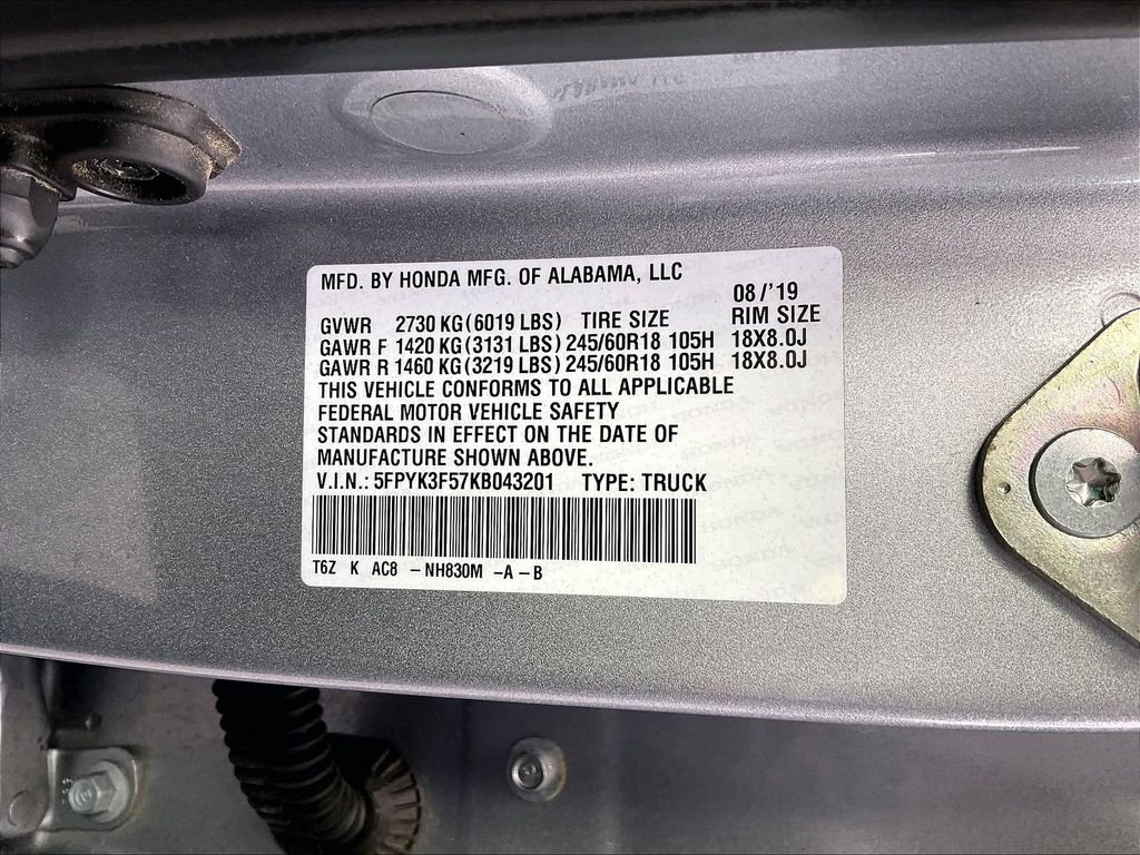 Used 2019 Gray Honda RTL image 37
