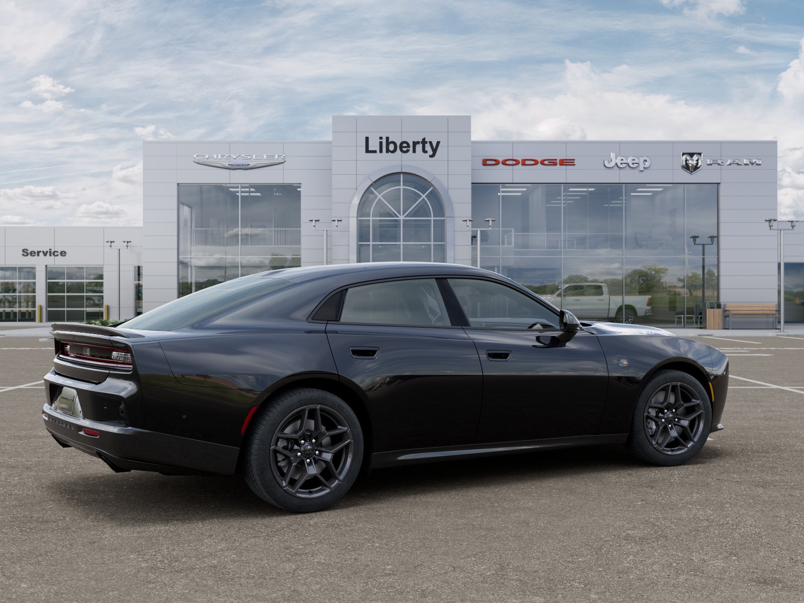 New 2026 Diamond Black Crystal Pearlcoat Dodge Scat Pack image 34