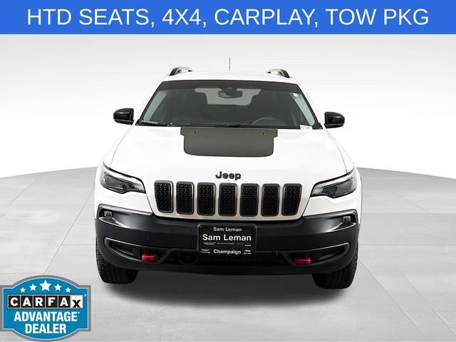 Used 2022 White Jeep Trailhawk image 2