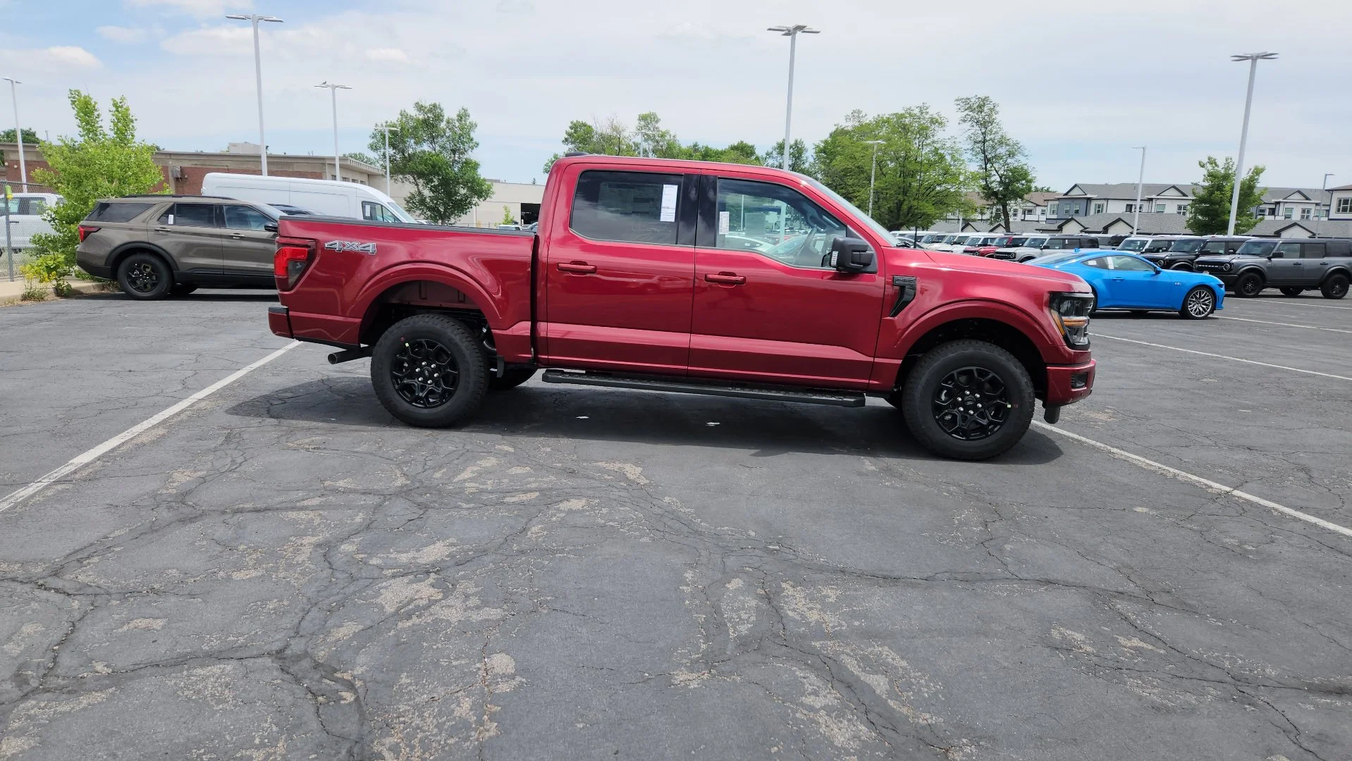 New 2026 Ruby Red Metallic Tinted Clearcoat Ford XLT image 16