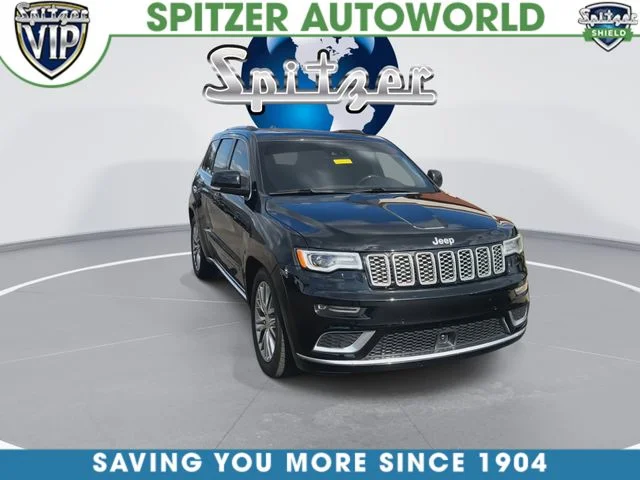Used 2017 Diamond Black Jeep Summit image 3