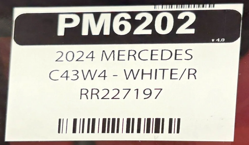 Used 2024 MANUFAKTUR Moonlight White Metallic Mercedes-Benz C 43 AMG® image 42