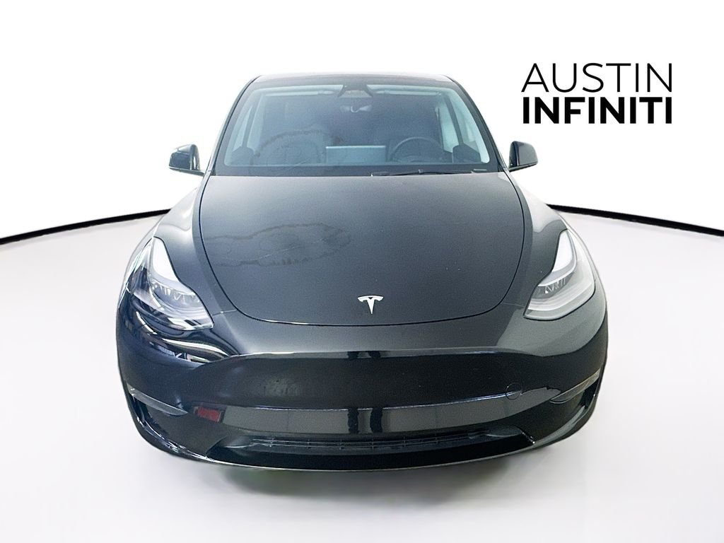 Used 2025 Tesla Model Y Long Range with VIN 7SAYGDED4SA359843 for sale in Austin, TX