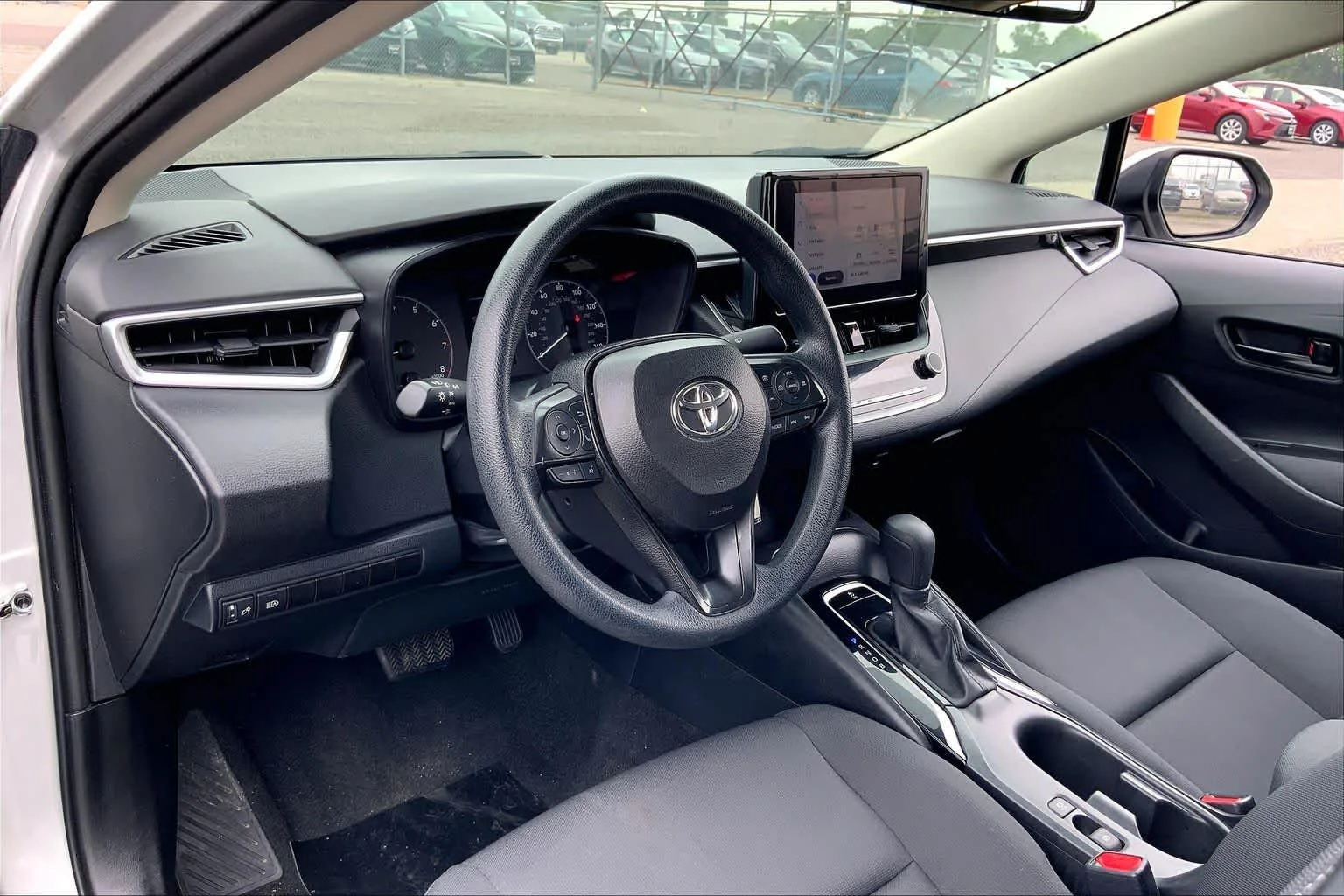 Used 2024 Classic Silver Metallic Toyota LE image 17