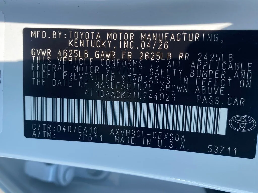 New 2026  Toyota SE image 18