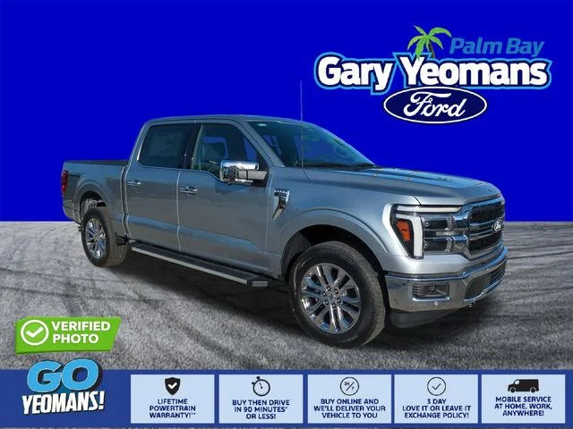 New 2026 Iconic Silver Metallic Ford Lariat® image 1