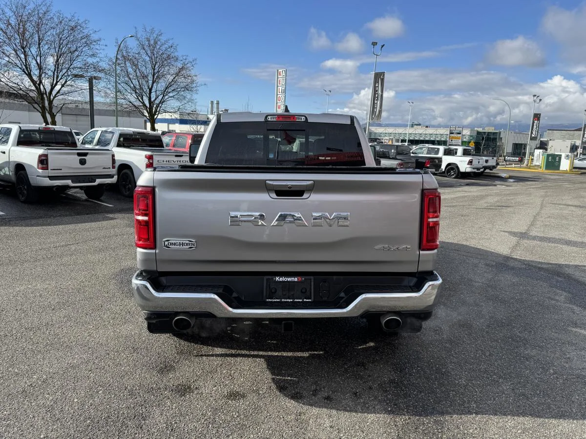 Used 2025 Silver RAM Limited Longhorn 4x4 Crew Cab 5