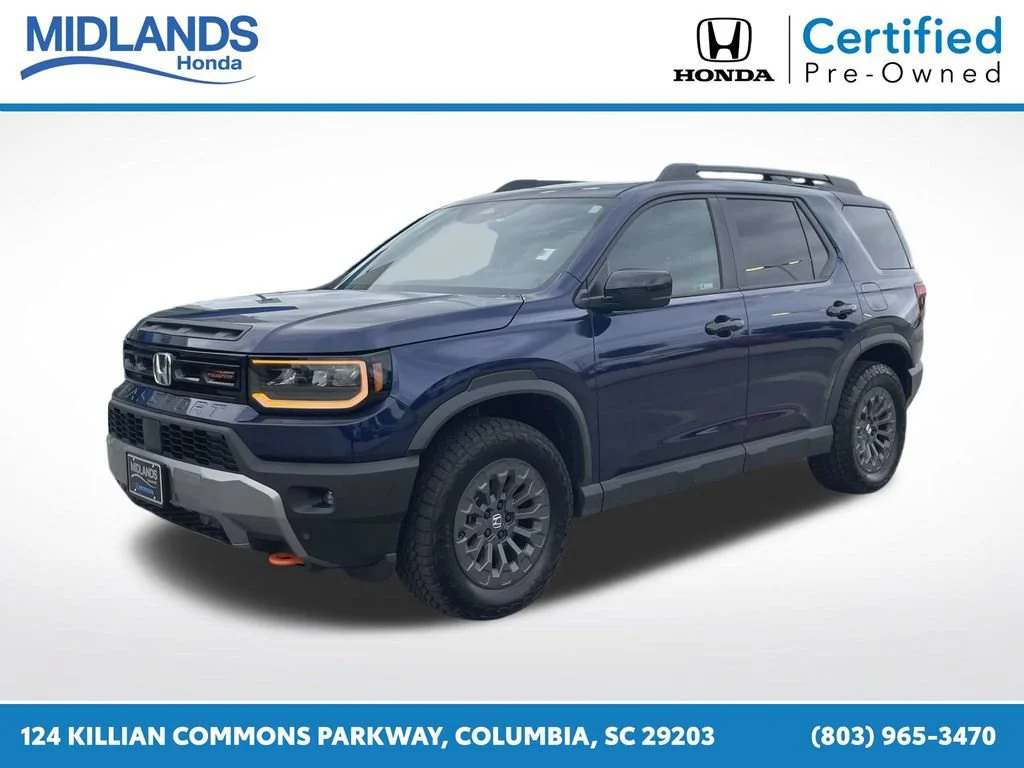 Certified Used 2026 Obsidian Blue Pearl Honda TrailSport image 33