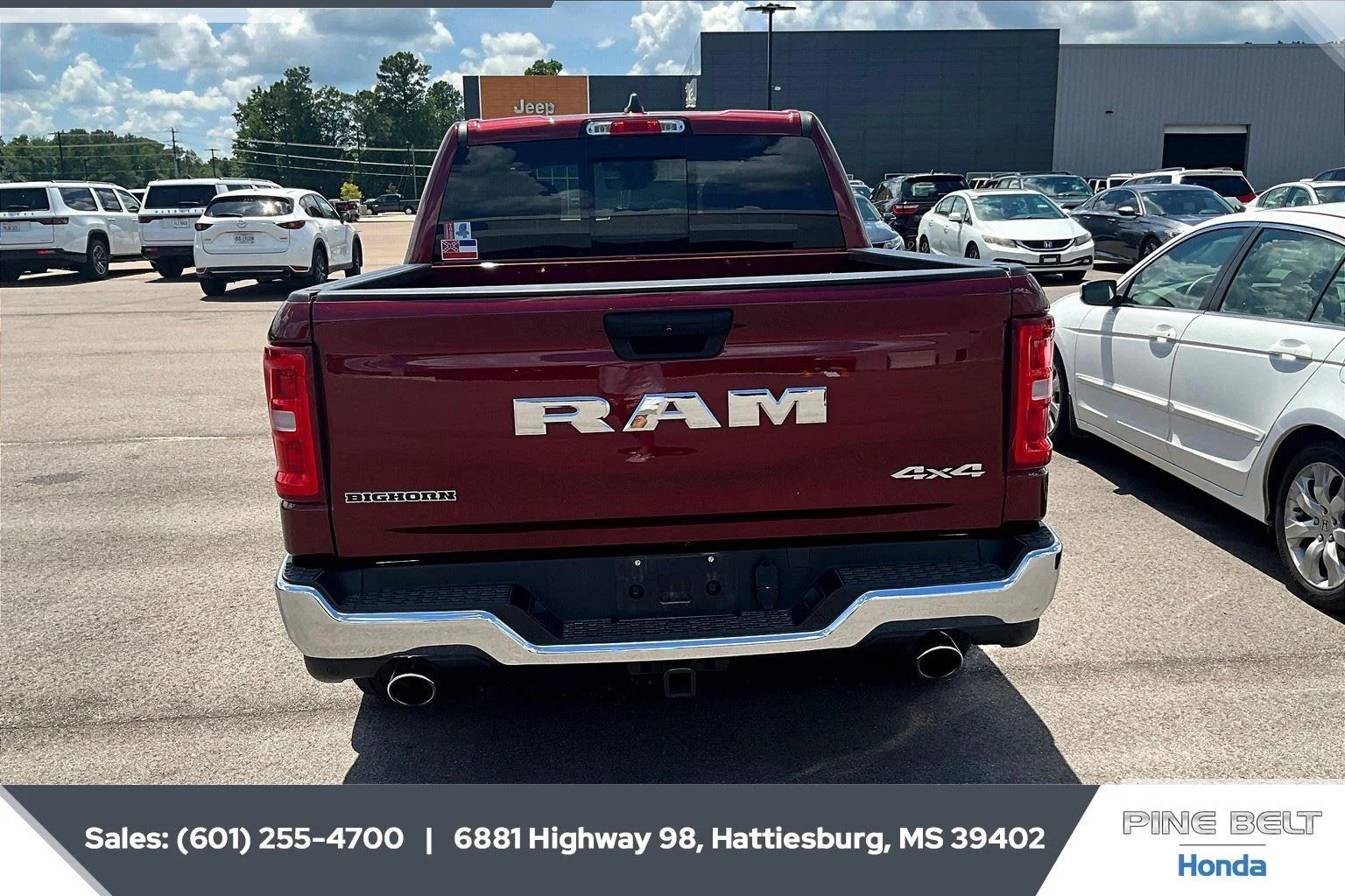 Used 2025 Delmonico Red Pearlcoat Ram Big Horn image 5
