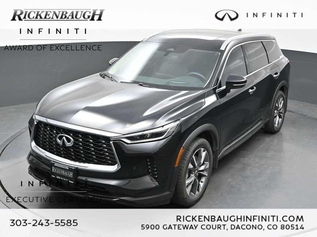 Certified Used 2023 Black INFINITI LUXE image 38