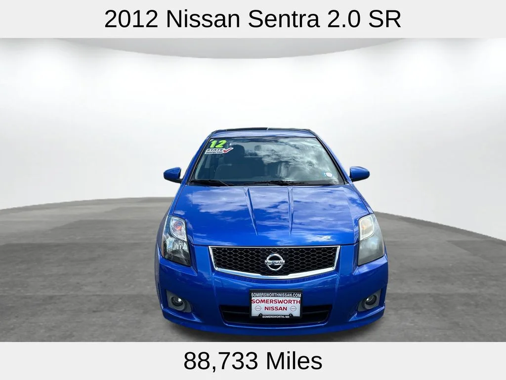 Used 2012 Nissan Sentra SR with VIN 3N1AB6AP1CL663021 for sale in Somersworth, NH
