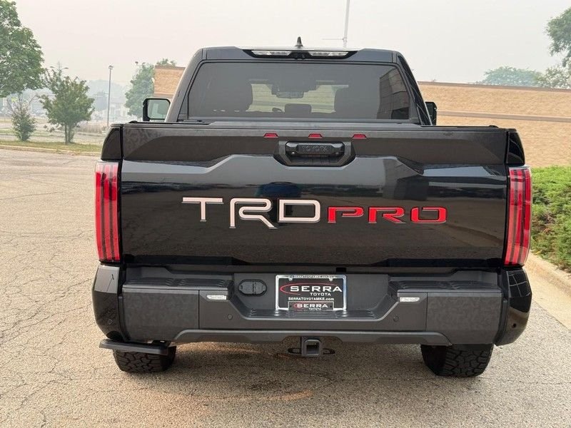 Used 2024 Midnight Black Metallic Toyota TRD Pro image 4