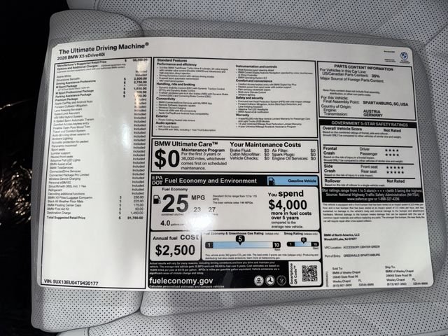 New 2026 Alpine White BMW sDrive40i image 25