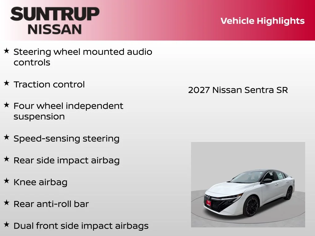 New 2027 White Nissan SR image 8