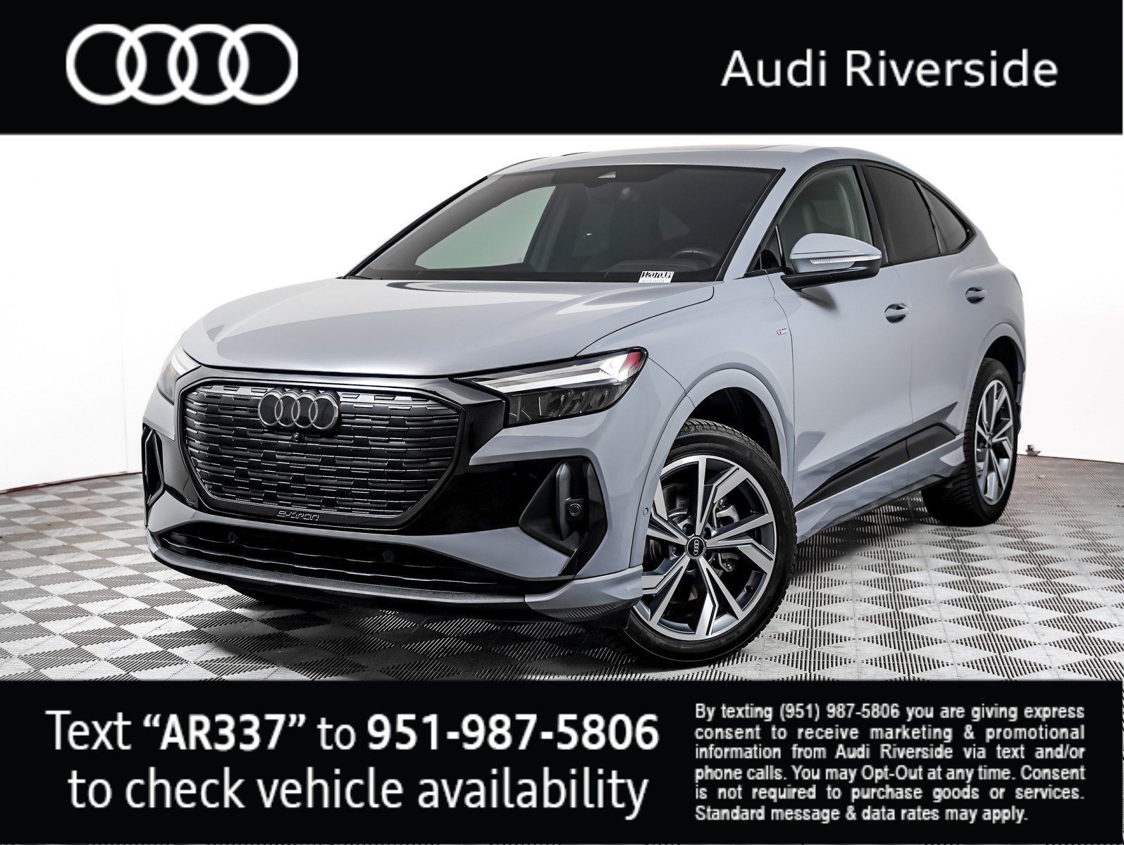 Used 2023 Pebble Gray Audi Premium Plus image 1