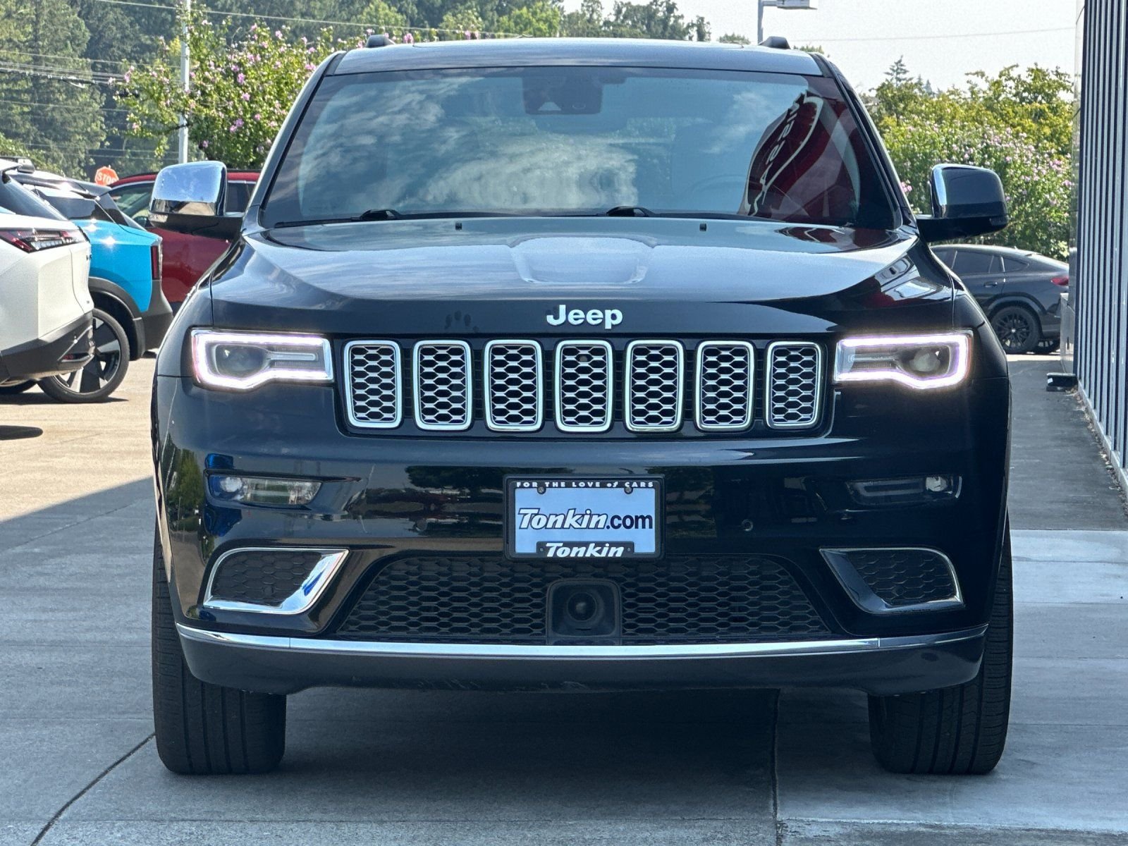 Used 2021 Diamond Black Crystal Pearlcoat Jeep Summit image 8