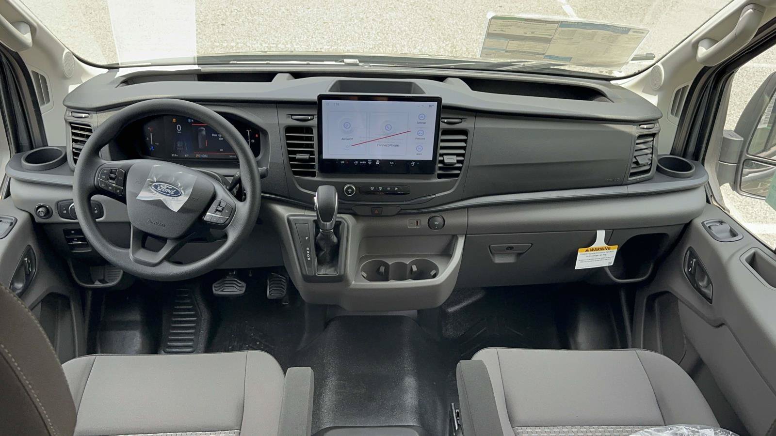 New 2026 Carbonized Gray Metallic Ford Cargo Van image 9