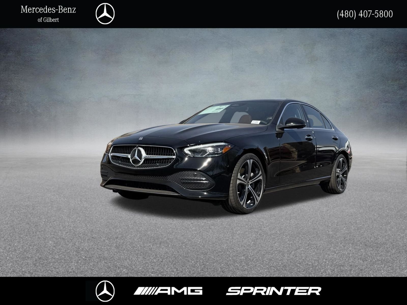 New 2026 Black Mercedes-Benz C 300 image 1