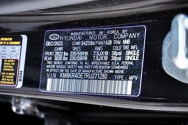 Used 2024 Black Hyundai Limited image 36