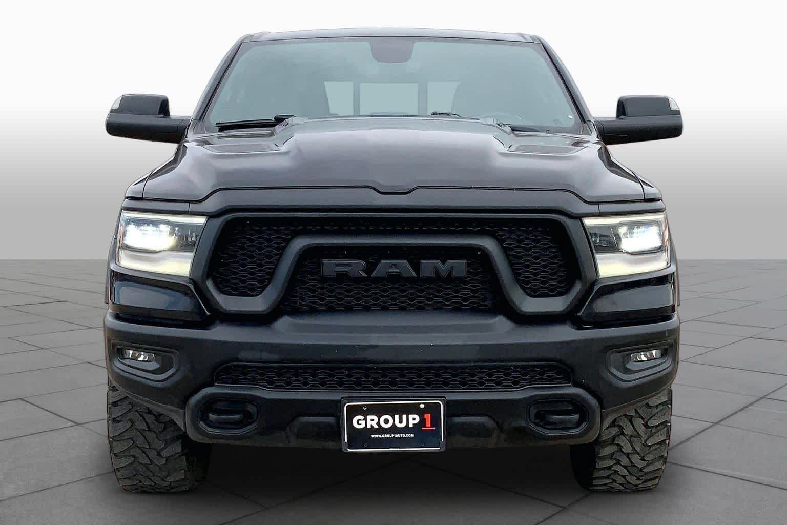 Used 2020 Diamond Black Crystal Pearlcoat Ram Rebel image 4