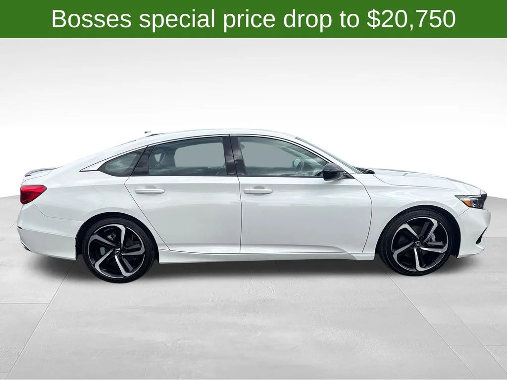 Used 2022 White Honda Sport Special Edition image 2