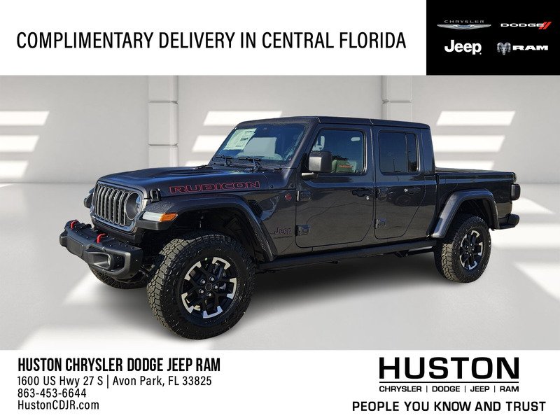 New 2026 Granite Crystal Metallic Clear-Coat Exterior Paint Jeep RUBICON X 4X4 image 1