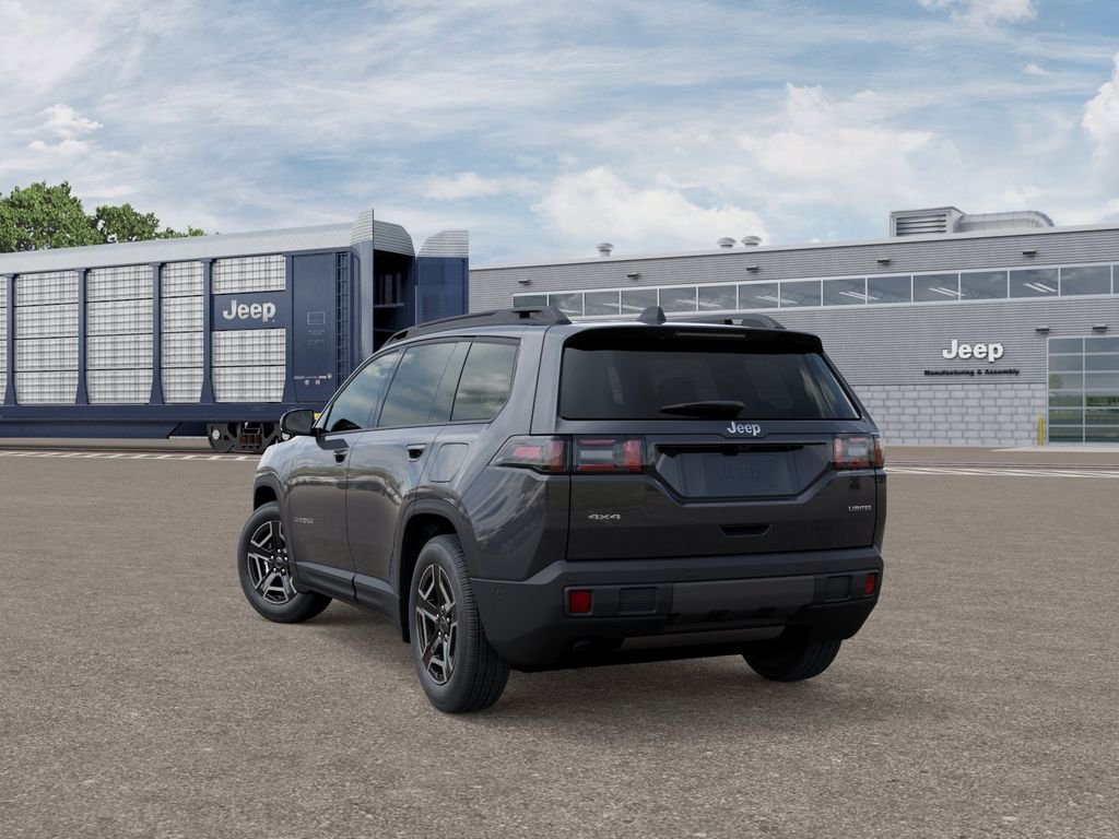 New 2026 Sting-Gray Clear-Coat Exterior Paint Jeep Limited image 3