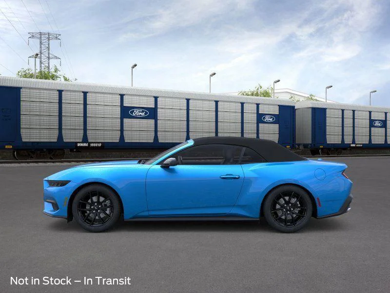 New 2026 Grabber Blue Metallic Ford EcoBoost® Premium Convertible image 3
