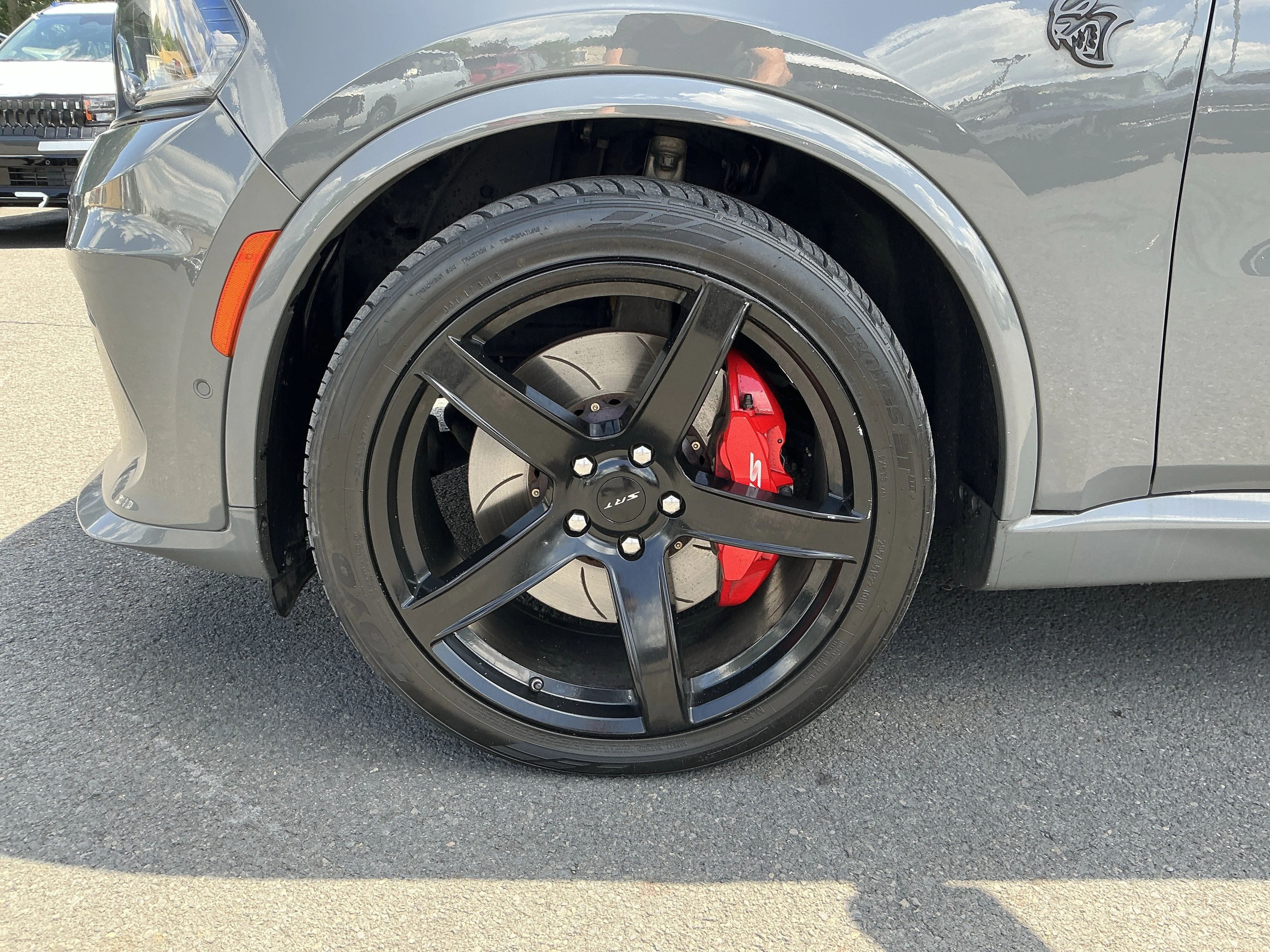 Used 2021 Grey Dodge SRT Hellcat image 9
