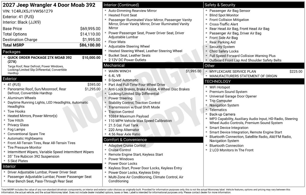 New 2027 41 Paint Jeep Moab 392 image 49