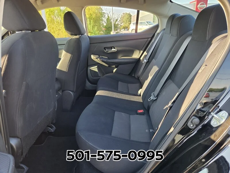 Used 2023 Super Black NISSAN SV CVT image 12