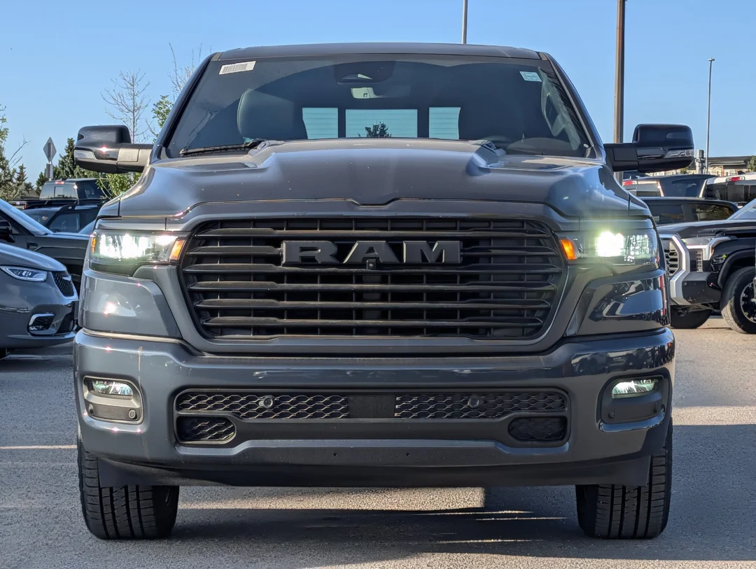 New 2026 Blue RAM Sport - - HEMI V8 - 20 Wheels - Sport Hood - Uconnect 5 NAV - LED Lights & More! image 3