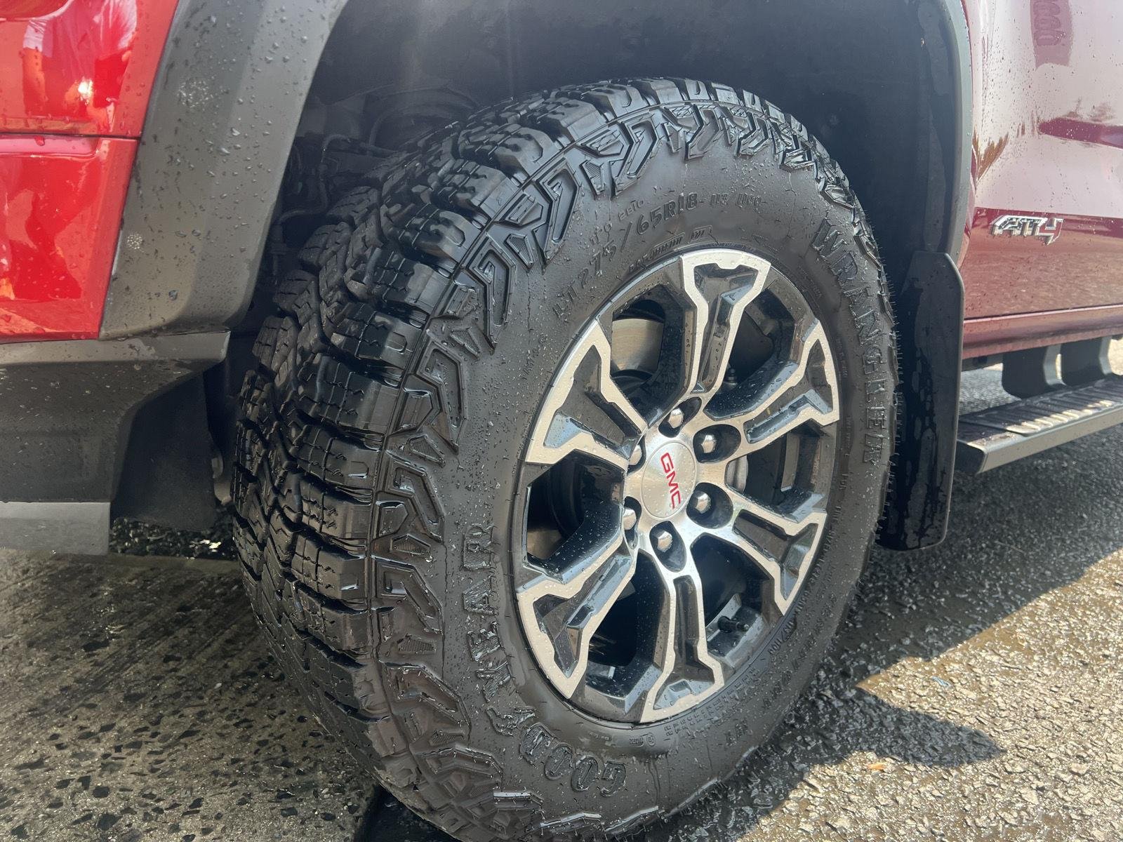 Used 2024 Volcanic Red Tintcoat GMC 4WD AT4 image 10