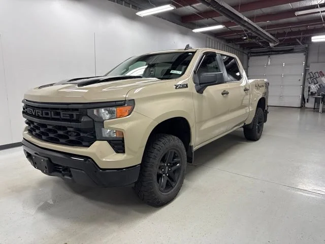 Used 2023 Sand Dune Metallic Chevrolet Custom Trail Boss image 1