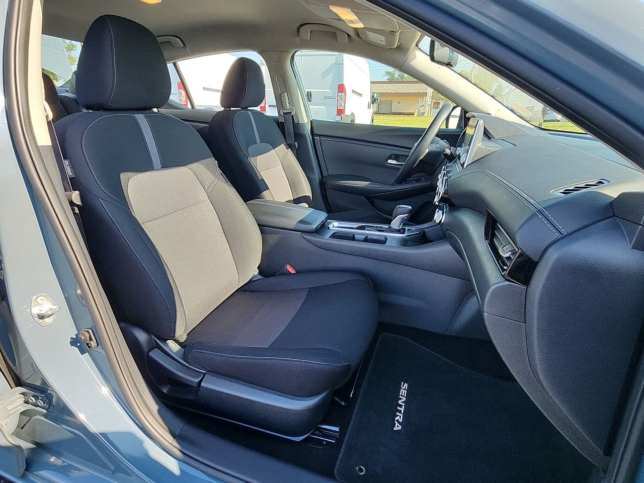 Used 2024 Atlantic Gray Metallic Nissan SV image 23