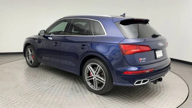 Used 2018 Blue Audi 3.0T Premium Plus image 4